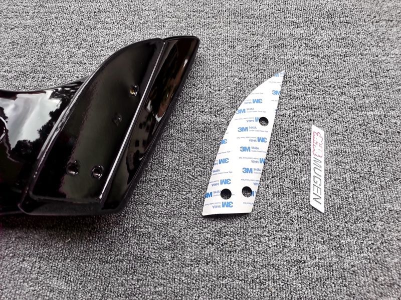 2006-2011 Civic Rear Spoiler Eighth Generation 8.5Th Generation Civic Si Modified Fd2 Style Car Spoiler