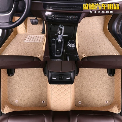 Modelə uyğun ayaqaltı — Retail, Foreign Trade Production and Ordering - five-seat-car-mat-beige-beige-double-layer