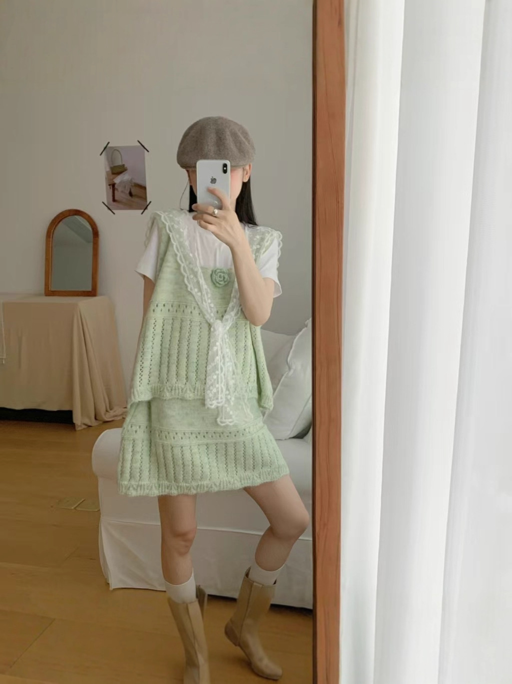 Knitted set
