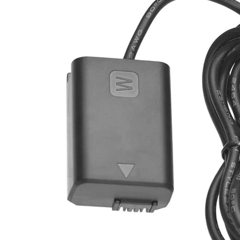 适用索尼NP-FW50相机假电池带Type-C接口升压电源线A6500、A6400