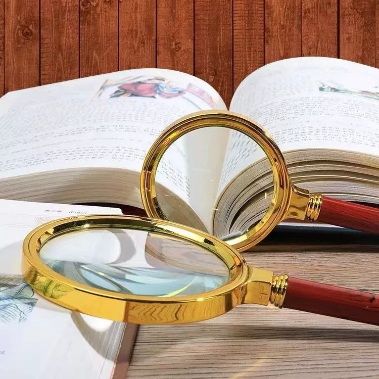 Новая мощная лупа высокой четкости для пожилых людей, студентов и детей для чтения газет и изучения мелких деталей, многофункциональная лупа для просмотра мелких объектов.