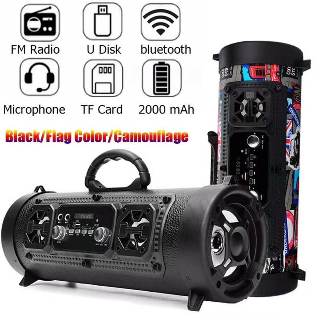 Foreign cross-border selection of new wireless karaoke smart bluetooth speaker car audio subwoofer gift computer
