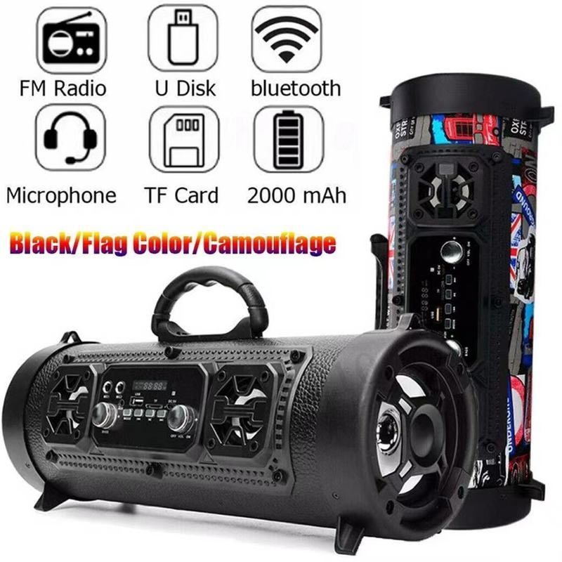 Foreign cross-border selection of new wireless karaoke smart bluetooth speaker car audio subwoofer gift computer