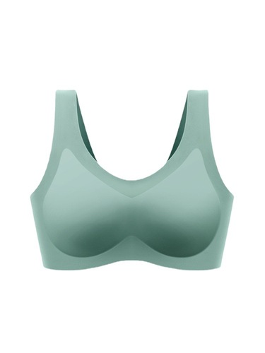 Hot selling water drop beautiful breast fixed cup seamless underwear for women machine washable anti-movement women's bra U-shaped beautiful back bra