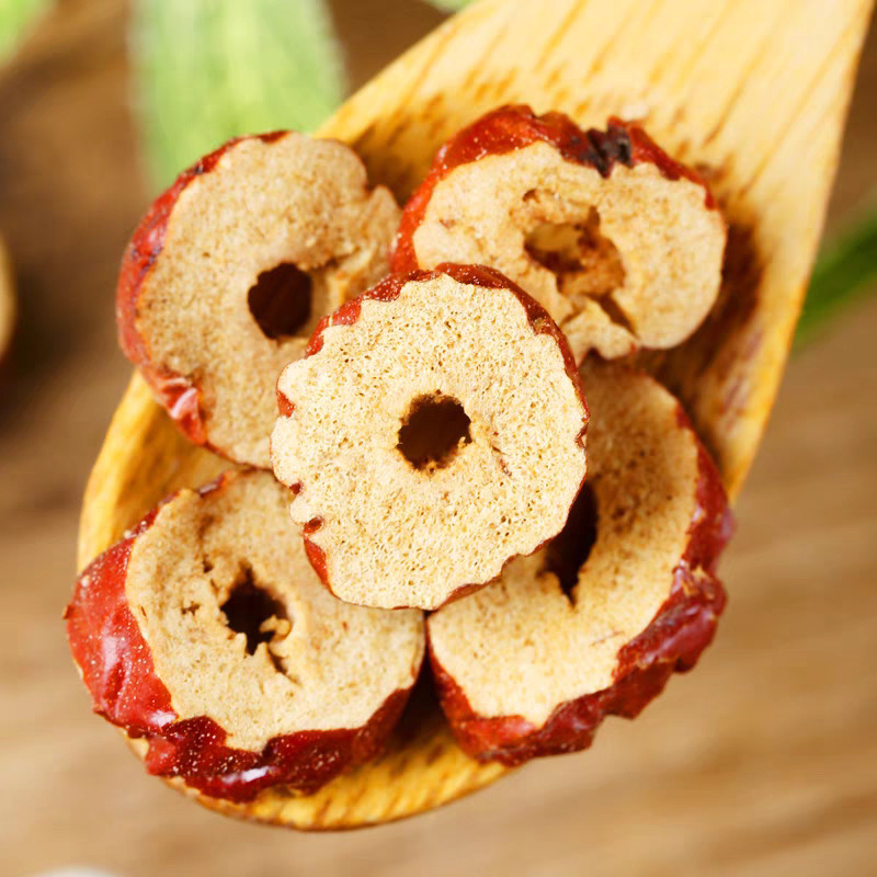 新疆无核红枣干片1000g包邮 枣圈干货红枣片泡水干吃香酥干脆零食|undefined