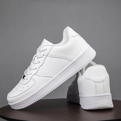 White shoes, men's shoes, breathable, versatile, sports and leisure couples sneakers, large size Putian aj Air Force One skateboard shoes