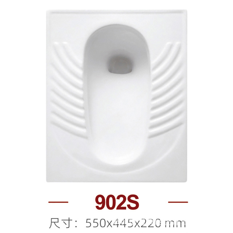 inodoro de cerámica ultrafina doméstica tanque de descarga de agua conjunto completo de inodoro tipo pozo de cuclillas inodoro image 5