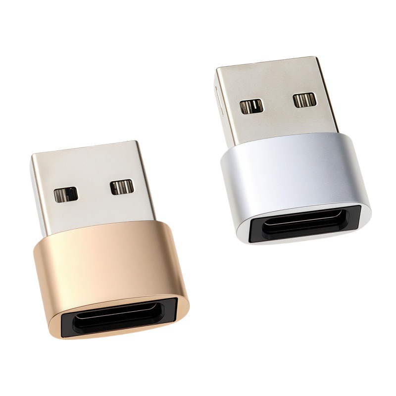 Adaptador OTG tipo-c hembra a USB2.0 cable de datos del teléfono móvil adaptador TPC Conexión del coche enchufe de carga