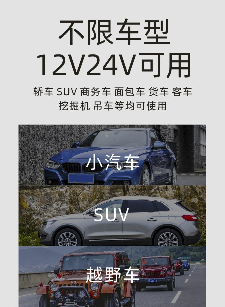 Multifunctional Car Charger Cigarette Lighter One to Three with Usb+Pd Fast Charging Interface 12V24V Car Charging Head
