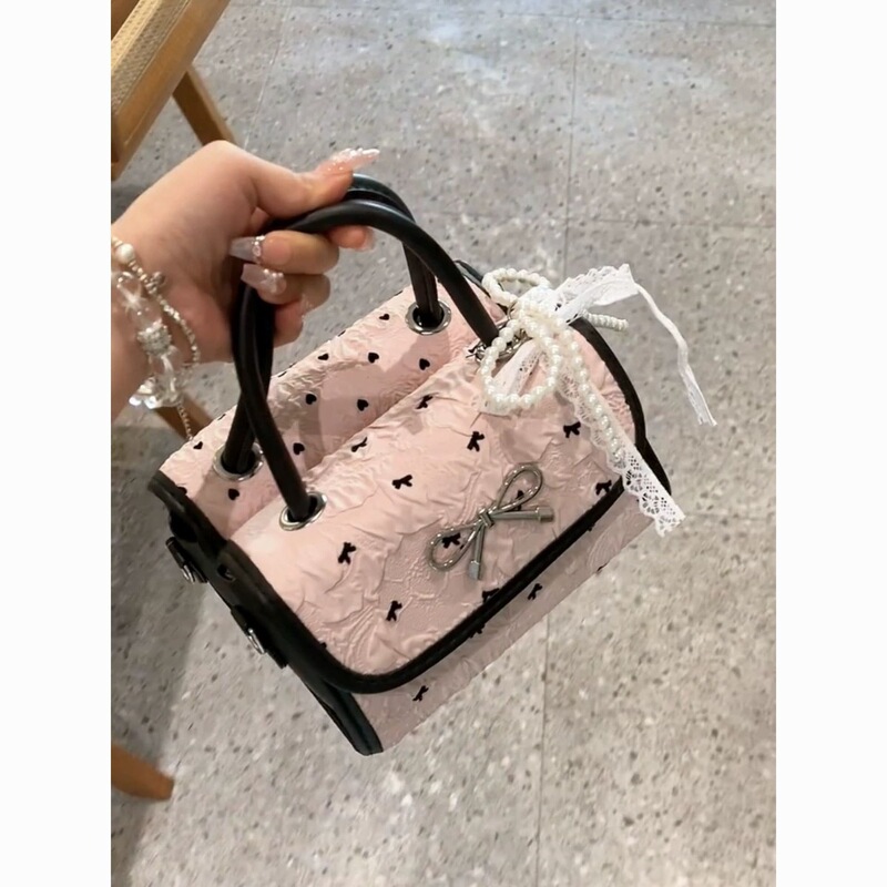 New trendy fashion crossbody bag for women, ins niche design with bow, birthday gift for girlfriend, versatile bag