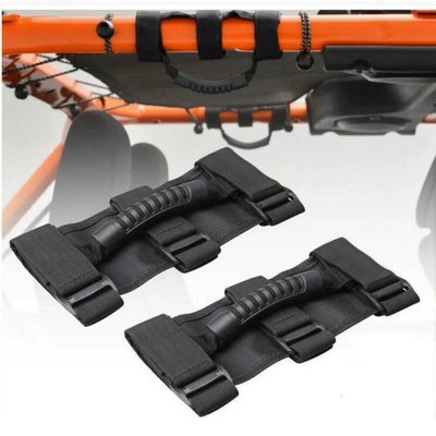 Car modification Jeep Wrangler off-road vehicle handle, Jeep roof handle, woven hand grip, car armrest