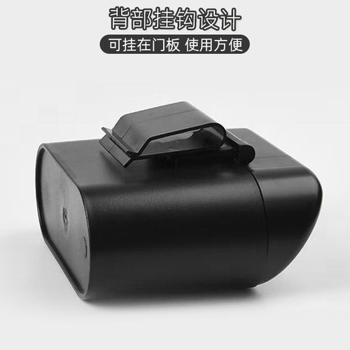 Car Trash Can Pressure-Switched Car Seat Back Door Mount Storage Box Waste Organizer Foldable Pressure-Resistant