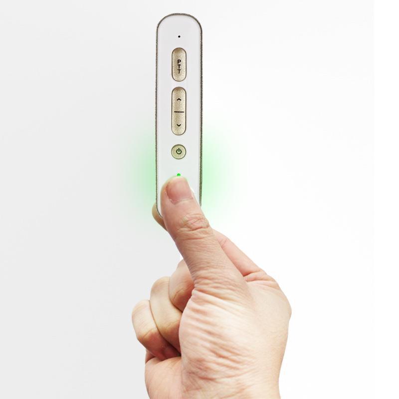 Intercomunicador máquina pequeña máquina de auriculares collar Mini Halter walkie-talkie inalámbrico salón de belleza peluquería restaurante