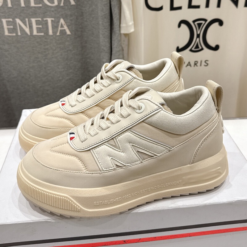 Guangzhou high-quality European and American genuine leather women's shoes, thick-soled elastic fabric versatile outdoor sports shoes, hiking shoes, travel shoes Guangzhou high-quality European and American genuine leather women's shoes, thick-soled elastic fabric versatile outdoor sports shoes, hiking shoes, travel shoes