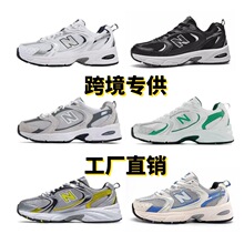 莆田跨境NB530系列增高防滑厚底跑步鞋外贸男女情侣休闲老爹鞋
