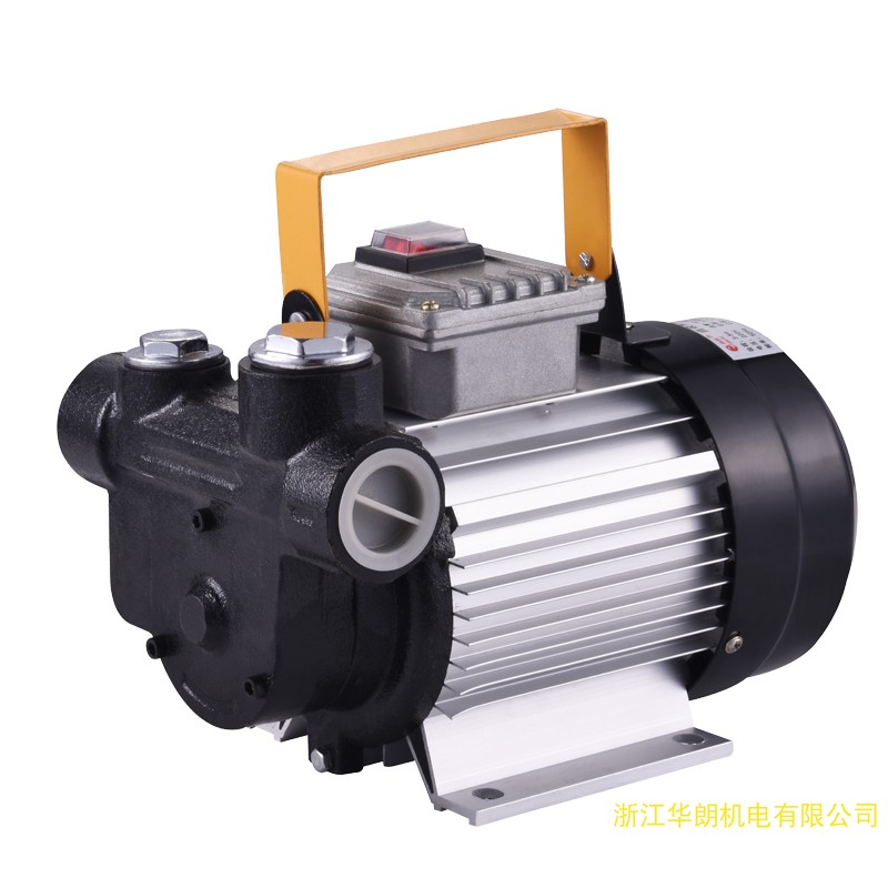 Inicio nueva bomba de combustible de alta potencia de aluminio fundido bomba eléctrica autocebante diesel CA aceite hidráulico bomba de aceite de engranajes alambre de cobre