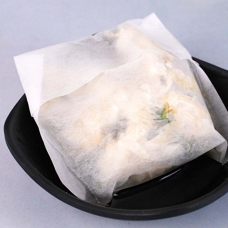 6.5×8cmのお茶用使い捨てコーンファイバー製ティーバッグ、食品グレード、漢方薬煎じ薬、香茶用ティーバッグ|undefined