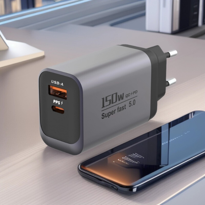 Factory Direct Sales New 150W Full Protocol Charger Travel Small Appliance Fast Charging Head Multi-Port A+C Charger Factory Direct Sales New 150W Full Protocol Charger Travel Small Appliance Fast Charging Head Multi-Port A+C Charger