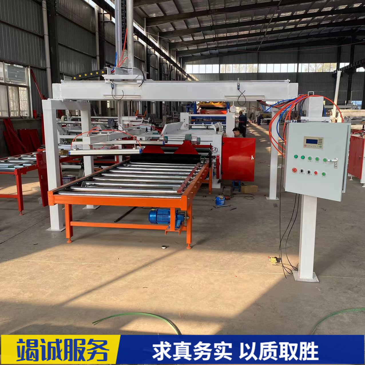 全自动木工家具板材热转印覆膜机 亚克力中纤板平贴机 气动放卷