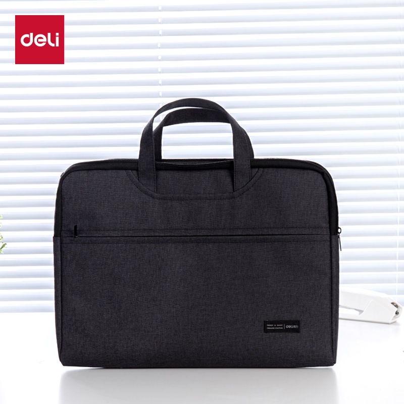 DEKI5590 bolsa de cremallera portátil maletín portátil bolsa de almacenamiento bolsa de reuniones bolsa de negocios
