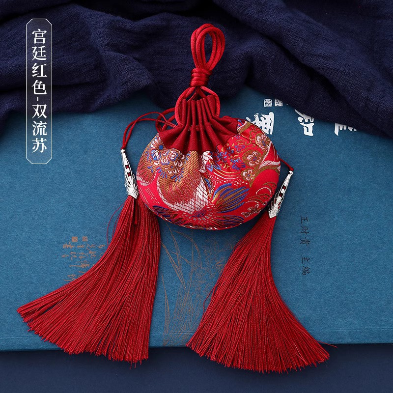 Palace red (double tassel) K-25 ☆