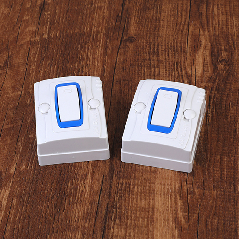 Factory wholesale 10A boat bedside switch flat bedside switch colorful button switch hand push switch