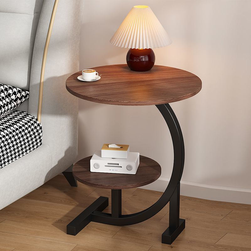 Mesa simple de cabecera de la cama sala de estar mesa de té estante de flores balcón estante de flores dormitorio al lado de la cama sofá