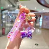 Purple luminous color bean pentagram