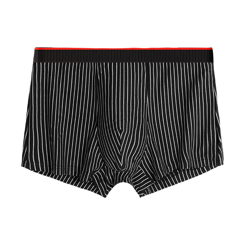 Pantalones interiores de hombre Xinjiang algodón antibacteriano transpirable niños pantalones sueltos grandes pantalones a rayas fabricantes de pantalones al por mayor