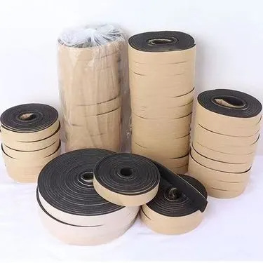 厂家现货 防震防水隔音黑色EVA单面带胶泡棉胶带eva泡沫海绵胶带