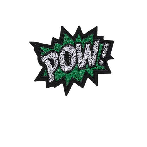 Cross-border English alphabet embroidery cloth stickers computer embroidered hats, bags, shoes and clothing decoration fashion patches cloth stickers