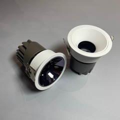 アンチグレア深杯レンズモデルのcobスポットライト天井アンチグレア小丘光効果セットカバー