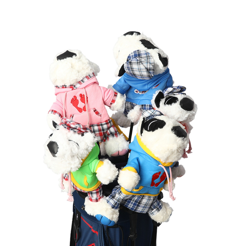 Spot juego de palos para cachorros juego de palos para animales de peluche accesorios de suministros de golf juego de palos juego de palos de madera de golf