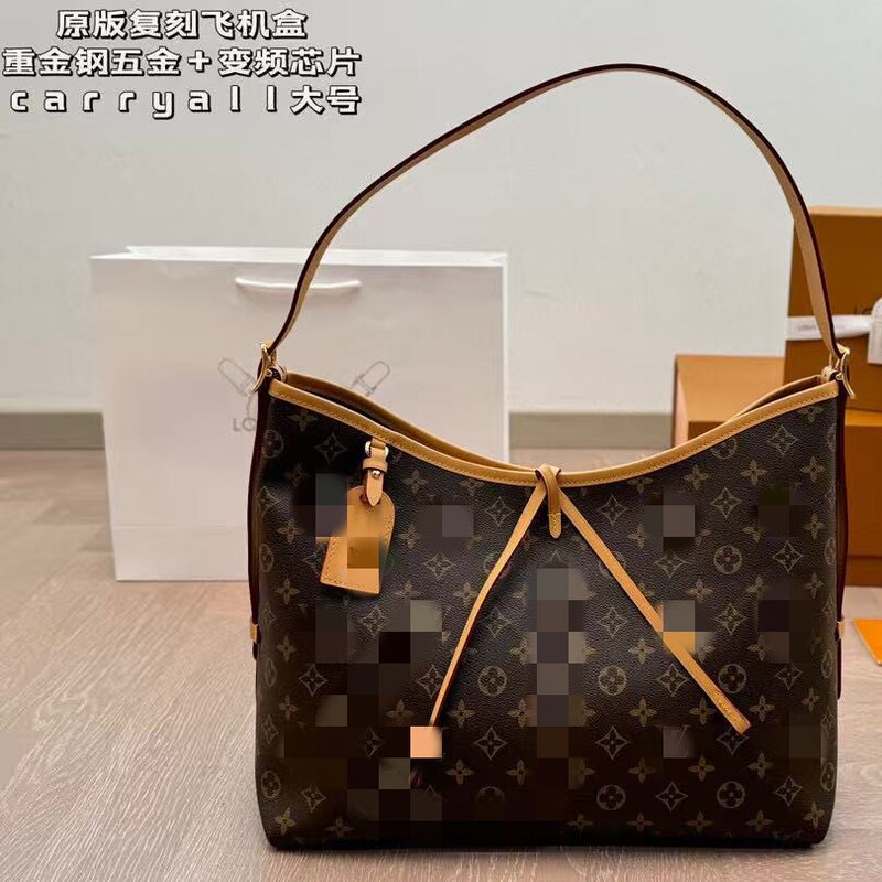 [Top] Big Brand Bag L Family Carryall Shopping Bag Retro Presbyopic Large Capacity Mother-In-Law Bag Tote Bag