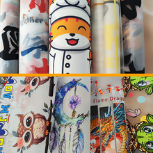 定制热转印熨烫烫画贴衣服logo烫标高弹耐洗胶印印花烫图白墨烫画