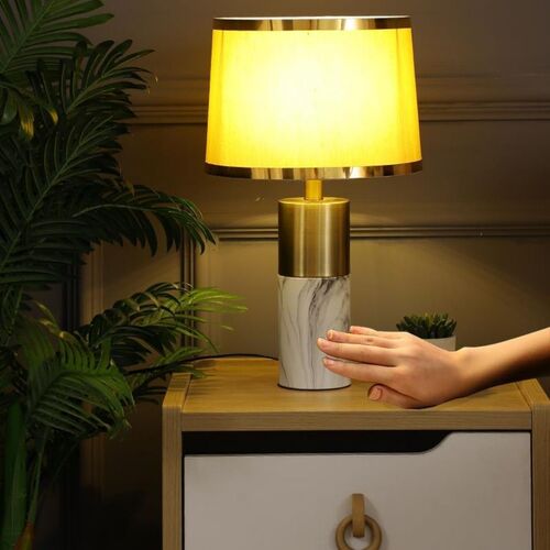 Nordic style creative table lamp bedroom bedside lamp modern minimalist sensor light remote control dimmable touch bedside cabinet light