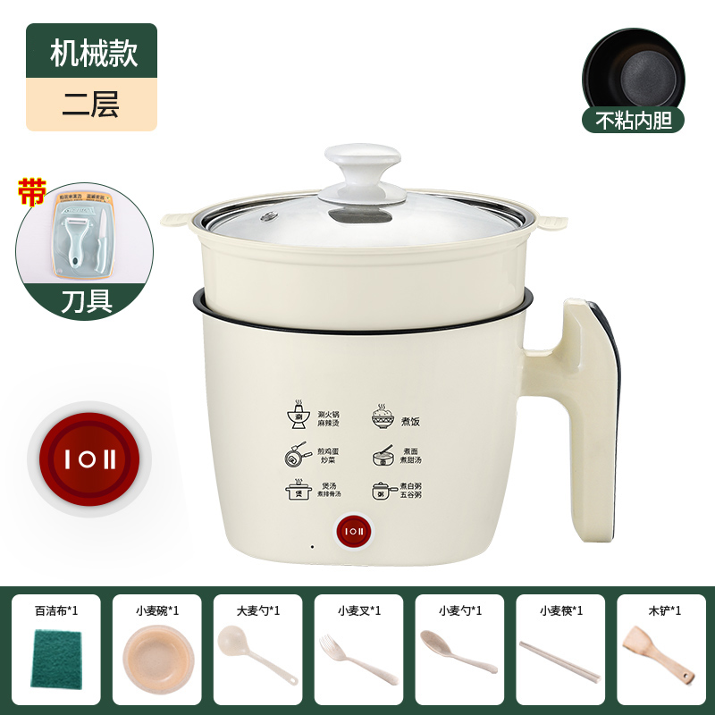 볶음밥과 찜기 칼을 이용해 빠르고 느린 속도로 조리 가능