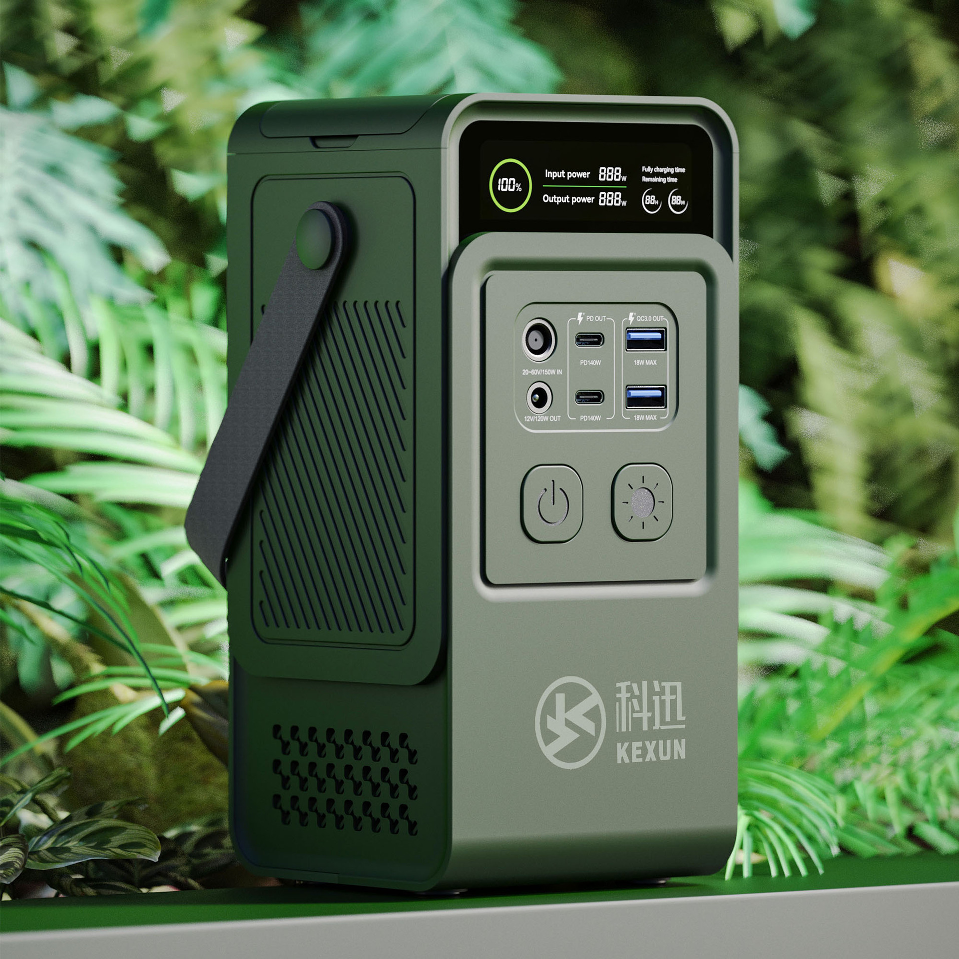 200W fuente de alimentación móvil portátil al aire libre fuente de alimentación de emergencia de almacenamiento de energía doméstica