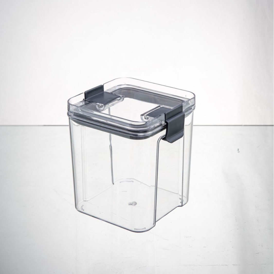 Transfronterizos PET de grado alimenticio lata de sellado a prueba de humedad a prueba de polvo té conservado nueces lata de cereales congelador caja de preservación transparente