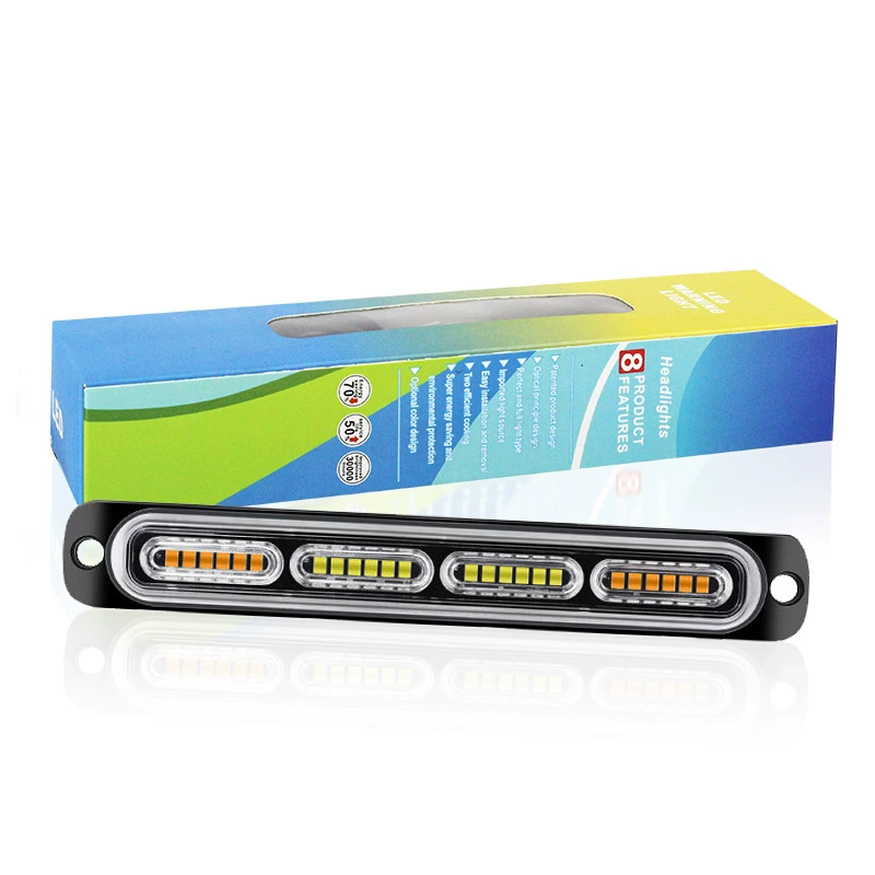 Высокая мощность 24LED грузовик пикап боковые огни автомобиля вспышка стробоскопические сигнальные огни мотоцикла задний фонарь