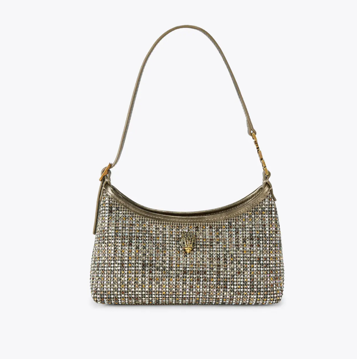 Kurt Geiger Houndstooth Naxışlı Çiyin və Krossbody Çantası