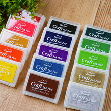 Colorful Inkpad Handmade DIY Craft Oil Based Ink Pad for跨境