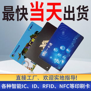 Student Canteen Meal Card Customized Vip Membership Card Supermarket Shopping Points Card Smart All-In-One Card Access Control Ic Card