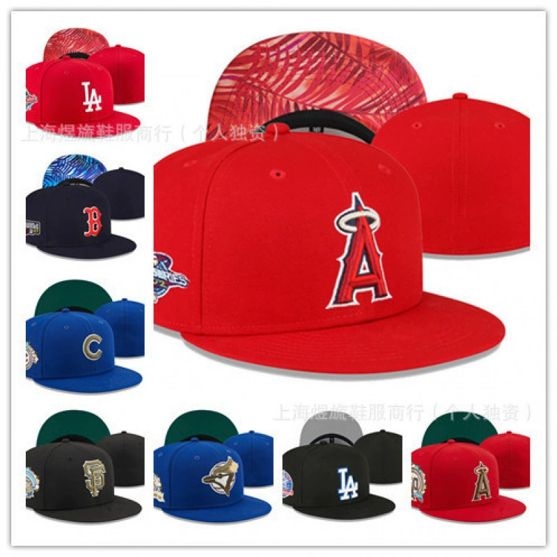 Кросс-бордерные оптовые шляпы, солнцезащитные шляпы, парные шляпы, вышитые шляпы команды LA, шляпы White Sox, шляпы команды Angel.
