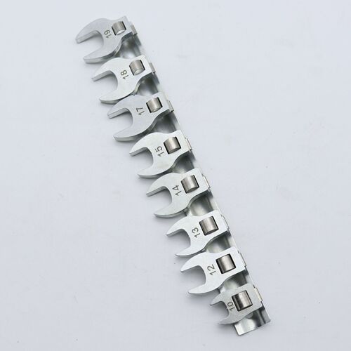Replaceable head adjustable open end wrench set tool accessories horn open end wrench manufacturer supply