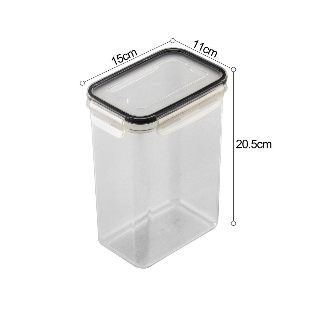 Caja de almacenamiento de juego transfronterizo Tanque sellado de cocina Refrigerador de plástico PP sellado transparente Caja de almacenamiento de alimentos nuevos