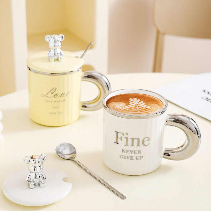 Creativo de la moda Nórdica regalo Oficina taza café Taza cerámica taza agua pareja estilo