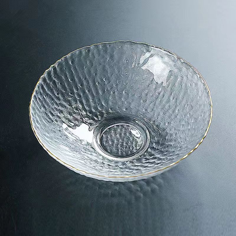 Jinshengyuan Phnom Penh Hammer Glass Bowl Household Dessert Bowl Noodle Bowl Hot Bowl Breakfast Bowl Fruit and Vegetable Salah Bowl Wholesale