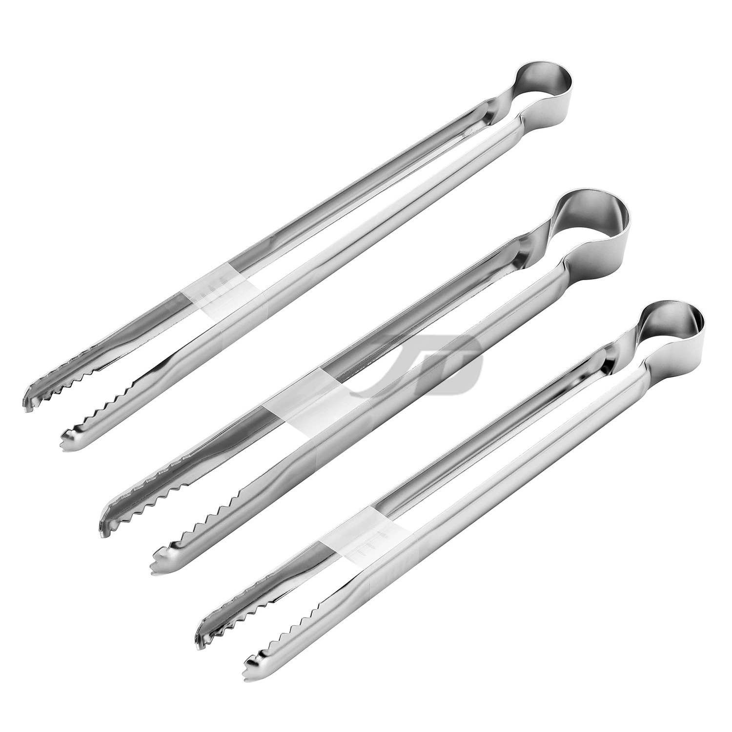 Stainless steel food clip extended Korean barbecue barbecue clamping cow stewed bread ice grain ice cubes ice cubes buffet clip