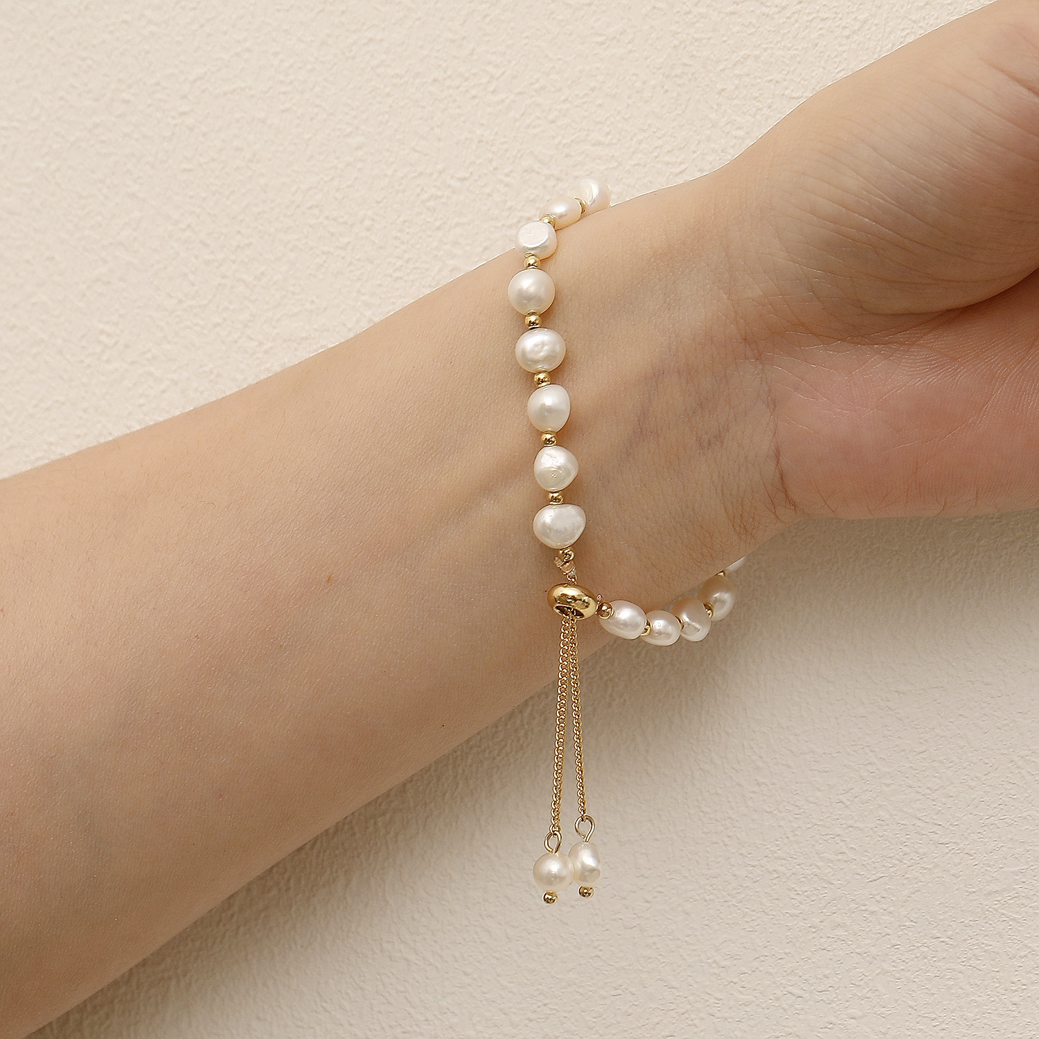 Elegant Simple Style Round Imitation Pearl Wholesale Bracelets display picture 4